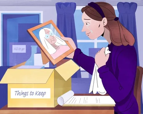 Organize while you work and don’t rush: six steps to emptying a relative’s house when they die